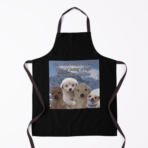 Item preview, You Must Let Go Of Your Fear Of Being Cringe In Order To Be Free Puppies designed and sold by notajojosfan.