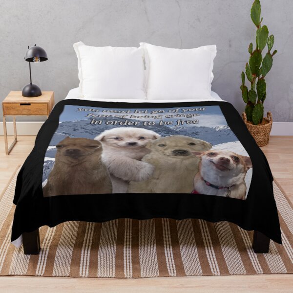 Item preview, You Must Let Go Of Your Fear Of Being Cringe In Order To Be Free Puppies designed and sold by notajojosfan.