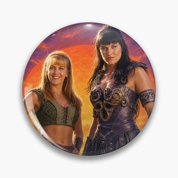 Item preview, Xena and Gabrielle I Have Many Skills Comic Poster designed and sold by ElvisVintagePosters.
