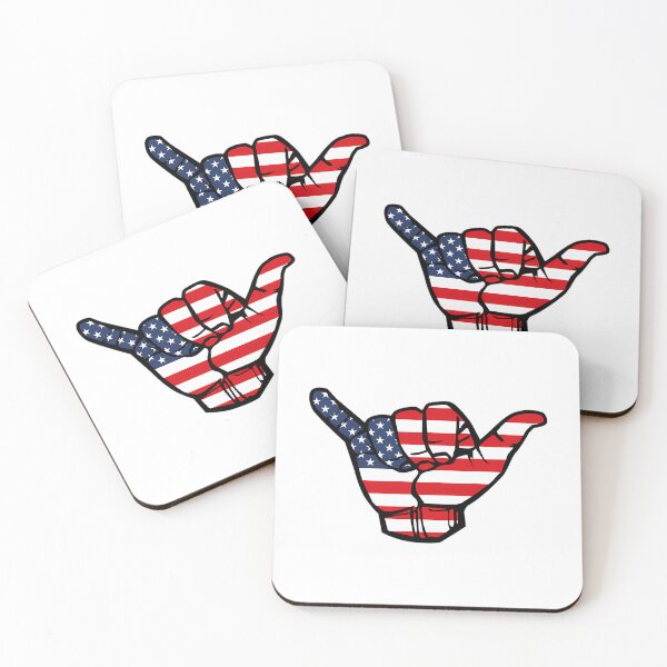 Item preview, American Flag Hang Loose designed and sold by Pehotastore.