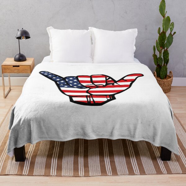 Item preview, American Flag Hang Loose designed and sold by Pehotastore.