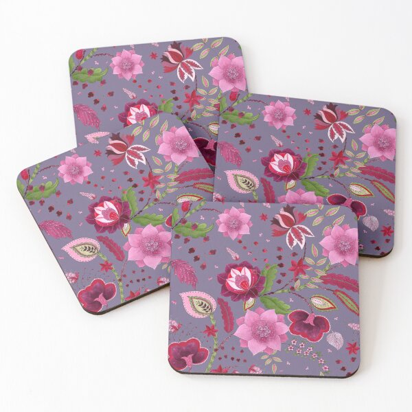 Item preview, Indian Lotus Tapestry - Dusty Lavender designed and sold by Piret Victoria Ribas.