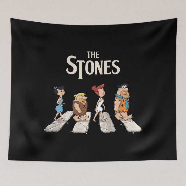 Item preview, The Flintstones The Stones Abbey Road Parody designed and sold by notajojosfan.
