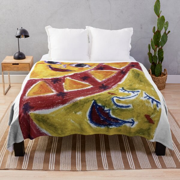 Item preview, Sun & Moon Faces - Whimsical Abstract Illustration designed and sold by MOE'S LITTLE GALLERY.