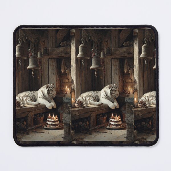 Item preview, Birthday Bells & White Tiger designed and sold by TreatLLC.