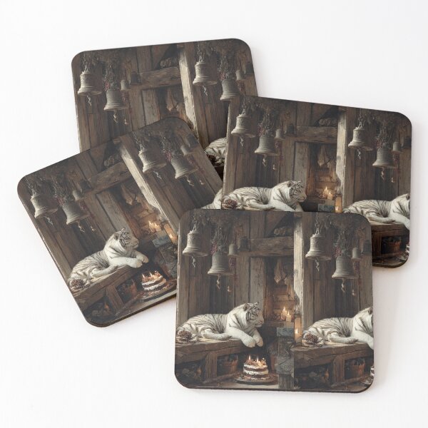Item preview, Birthday Bells & White Tiger designed and sold by TreatLLC.