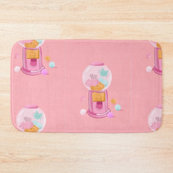Item preview, Cat gumball machine pink, blue, orange, and purple Gum cats designed and sold by SolaceCatDesigns.