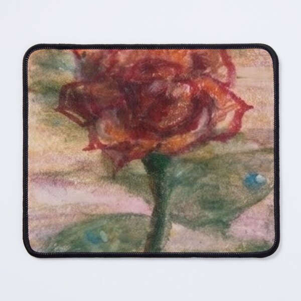Item preview, Sunset Rose - Hand-Painted Floral Illustration designed and sold by MOE'S LITTLE GALLERY.