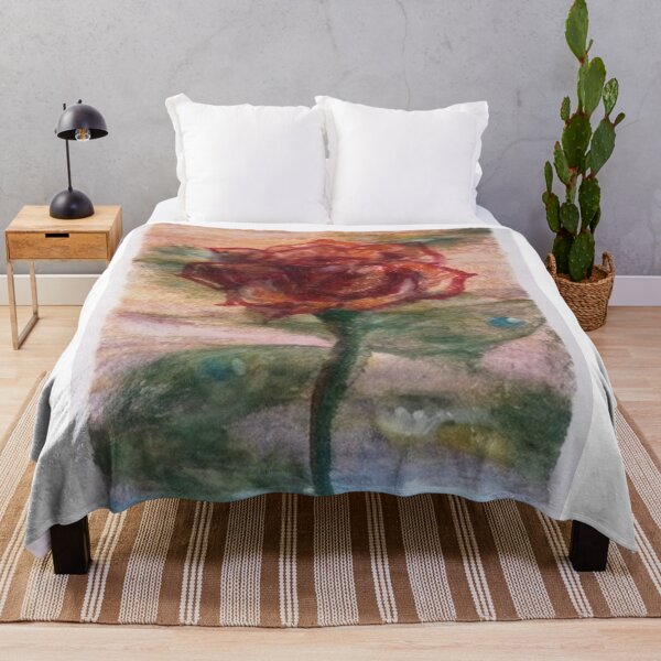 Item preview, Sunset Rose - Hand-Painted Floral Illustration designed and sold by MOE'S LITTLE GALLERY.