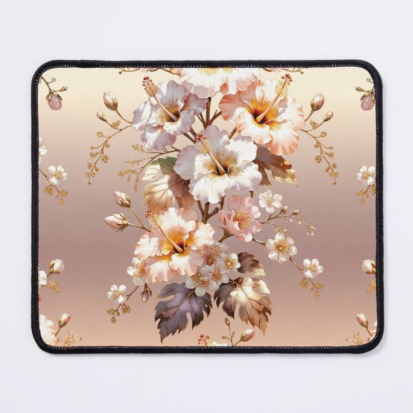 Item preview, Elegant White Cherry Blossom Floral Pattern Design designed and sold by IntelliMindDesigns.