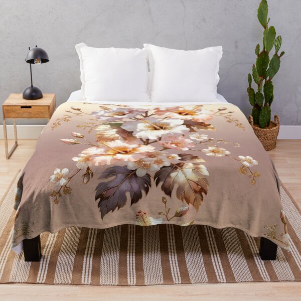 Item preview,  Elegant White Cherry Blossom Floral Pattern Design designed and sold by IntelliMindDesigns.