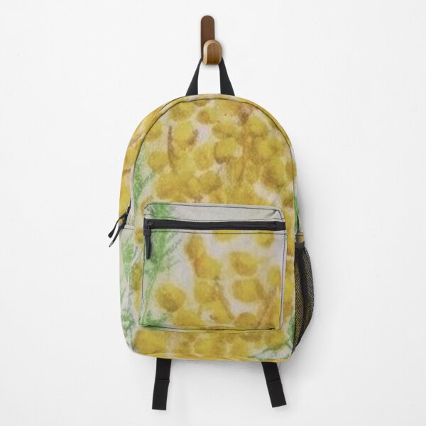 Item preview, Golden Mimosa Blossom - Oil Pastel Illustration designed and sold by MOE'S LITTLE GALLERY.