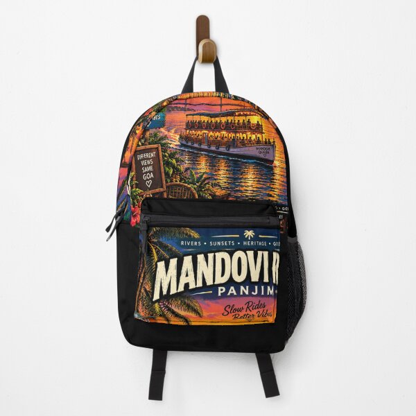 Item preview, Mandovi River Panjim — Slow Rides Better Vibes designed and sold by Goanheartprints.