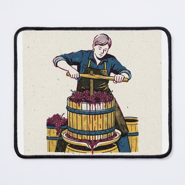 Item preview, Winemaker At The Basket Press, Riso designed and sold by eduardoroa22.