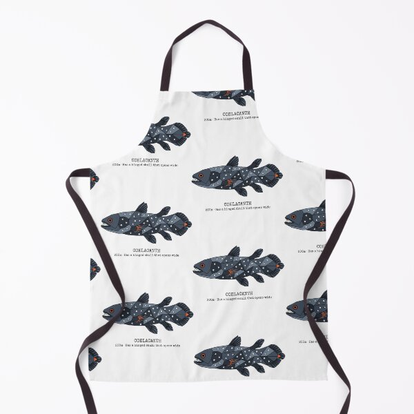 Item preview, Geometric Coelacanth designed and sold by AnimalsKnowAll.