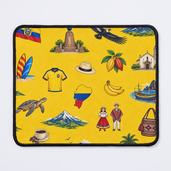 Item preview, Ecuador Heritage Pattern – Icons of Ecuadorian Culture designed and sold by HO•Designs.
