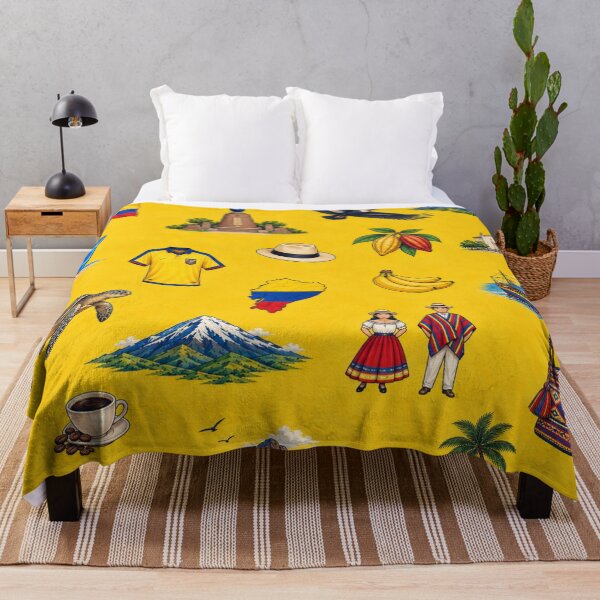 Item preview, Ecuador Heritage Pattern – Icons of Ecuadorian Culture designed and sold by HO•Designs.