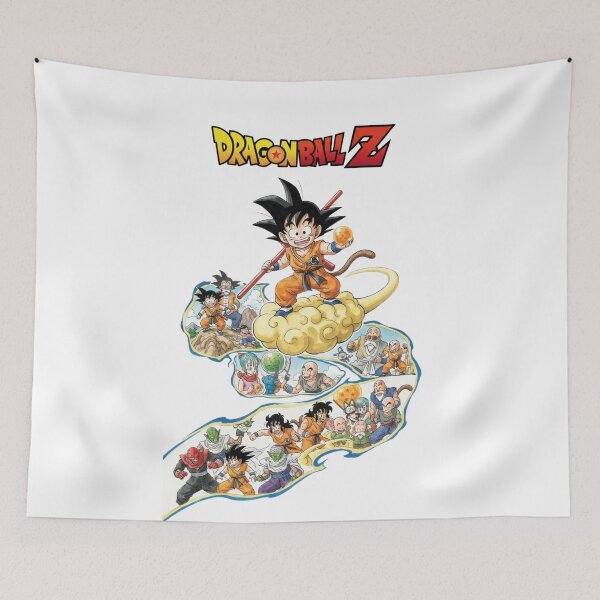 Item preview, Kid Goku Flying Nimbus Dragon Ball Z Adventure designed and sold by FreakToons.