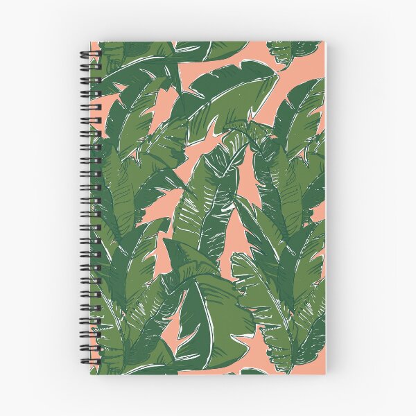 Item preview, Leaves Bananique in Fresh Salmon  designed and sold by YesterdayColl.