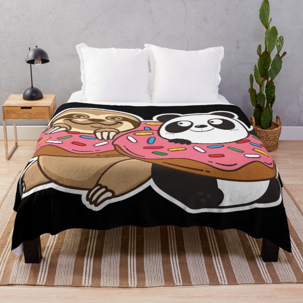 Item preview, Donut de panda perezoso designed and sold by plushism.