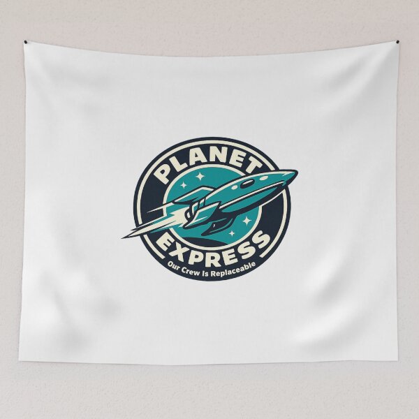 Item preview, Futurama - Our Crew Is Replaceable designed and sold by CerealBoxInk.