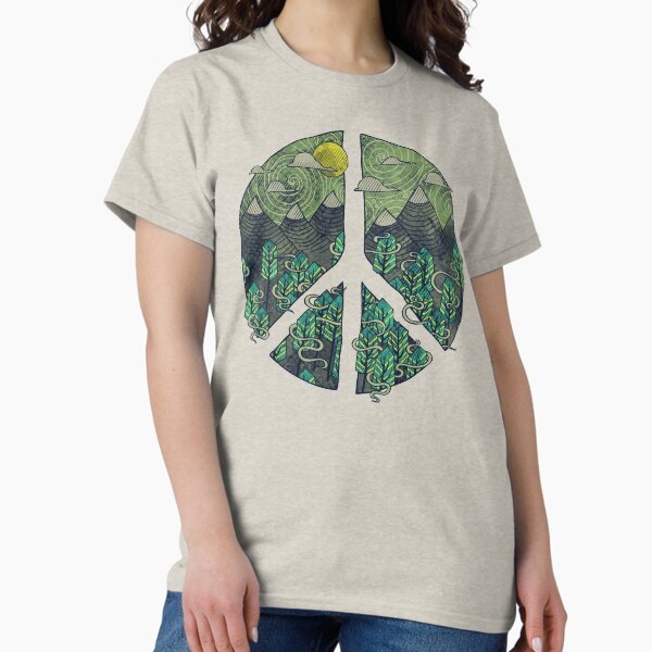 Peaceful Landscape Classic T-Shirt