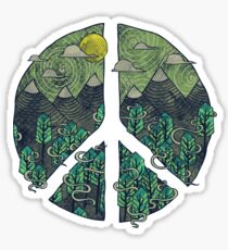 Peaceful Landscape Sticker