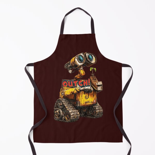 Item preview, Robot Wall-E Ouch Plant Vintage Art | Sci-Fi Nostalgia T-Shirt designed and sold by Farahsalama.