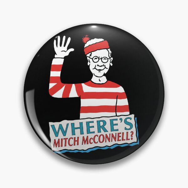 Item preview, Where’s Mitch McConnell Mitch McConnell Waldo Parody designed and sold by notajojosfan.