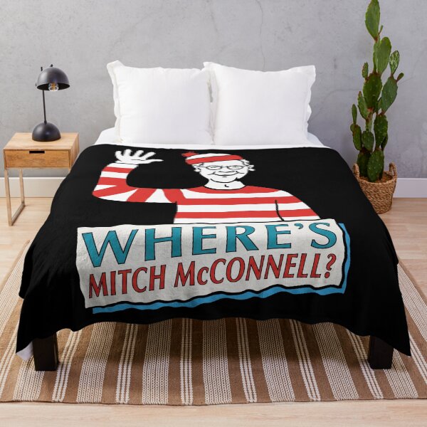 Item preview, Where’s Mitch McConnell Mitch McConnell Waldo Parody designed and sold by notajojosfan.