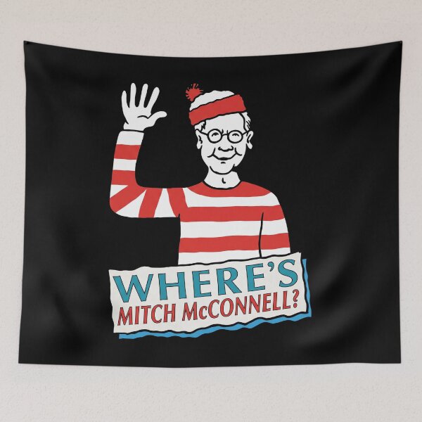 Item preview, Where’s Mitch McConnell Mitch McConnell Waldo Parody designed and sold by notajojosfan.
