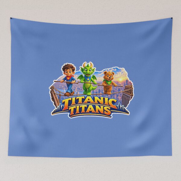 Item preview, Titanic Titans with Arthur, Art, and Artie (Large file size)  designed and sold by TheFatherOfArt.