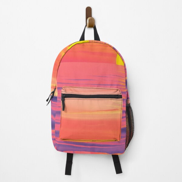 Item preview, Vivid orange sunset open ocean designed and sold by ScienceRex.