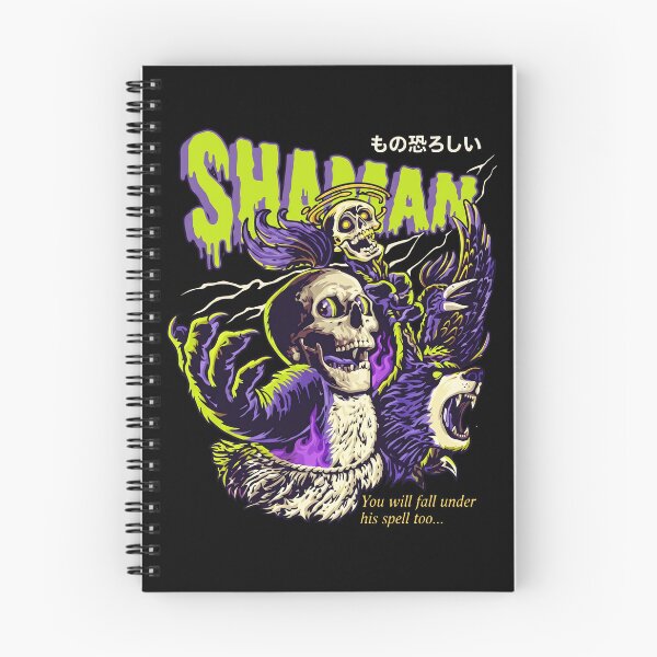 Item preview, Shaman Monooshoroshi You Will Fall Under His Spell Too Skeleton designed and sold by notajojosfan.