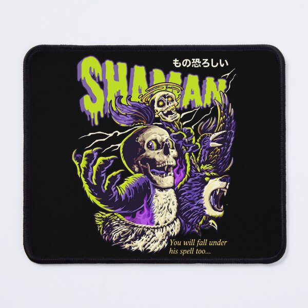 Item preview, Shaman Monooshoroshi You Will Fall Under His Spell Too Skeleton designed and sold by notajojosfan.