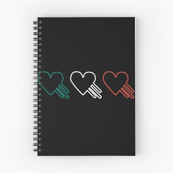 Item preview, I Love My Italian Flying Hearts in Italian Flag Colors designed and sold by Rolographics1.