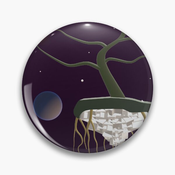 Item preview, Floating Island in Deep Space designed and sold by ArtisticJump.