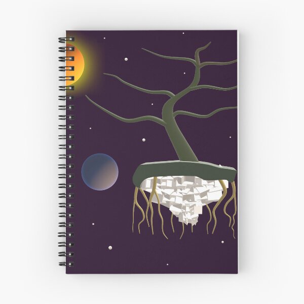 Item preview, Floating Island in Deep Space designed and sold by ArtisticJump.