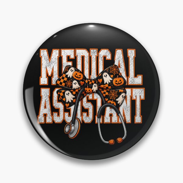 Item preview, Medical Assistant Halloween Bow Stethoscope Spooky Season Graphic designed and sold by hamadacolonel.