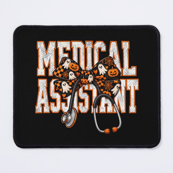 Item preview, Medical Assistant Halloween Bow Stethoscope Spooky Season Graphic designed and sold by hamadacolonel.