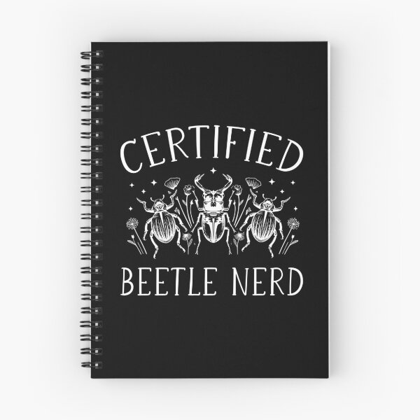 Item preview, Certified Beetle Nerd Wildflower Minimalist Bug Art designed and sold by Dmetalx Art Apparel.