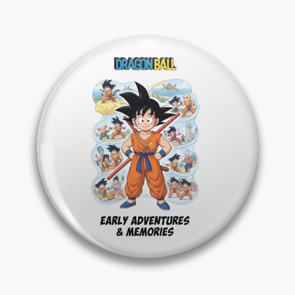Item preview, Kid Goku Early Adventures Memories Dragon Ball designed and sold by FreakToons.