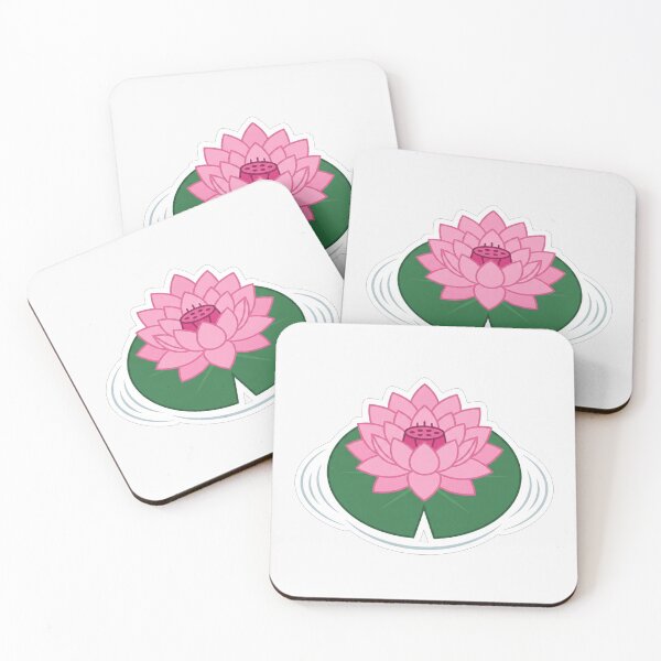 Item preview, Beautiful Pink Lotus Flower on Lily Pad designed and sold by Owcomm.