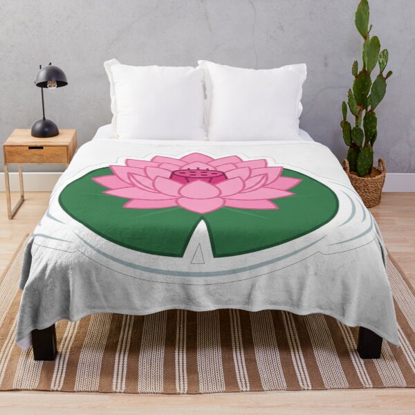 Item preview, Beautiful Pink Lotus Flower on Lily Pad designed and sold by Owcomm.