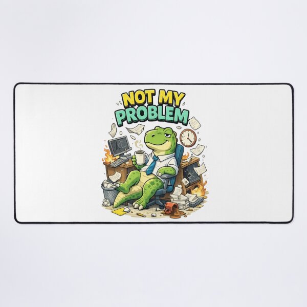 Item preview, Not My Problem Dino designed and sold by MartBook.