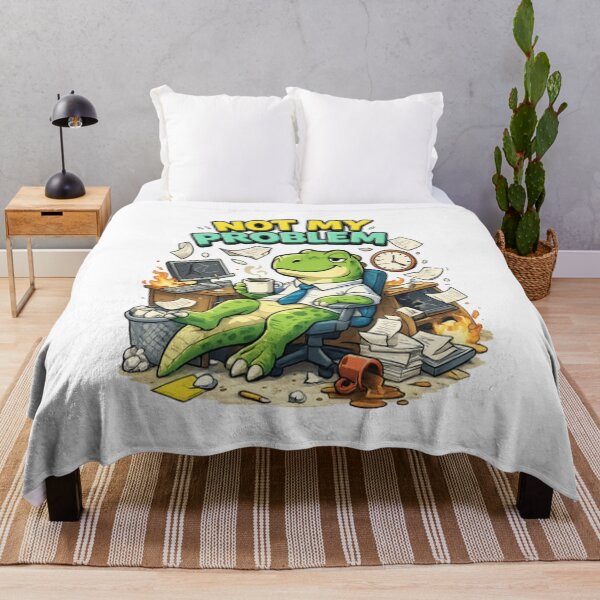 Item preview, Not My Problem Dino designed and sold by MartBook.