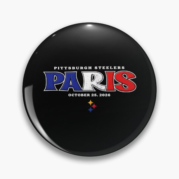 Item preview, Pittsburgh Steelers Paris October 25 2026 designed and sold by notajojosfan.
