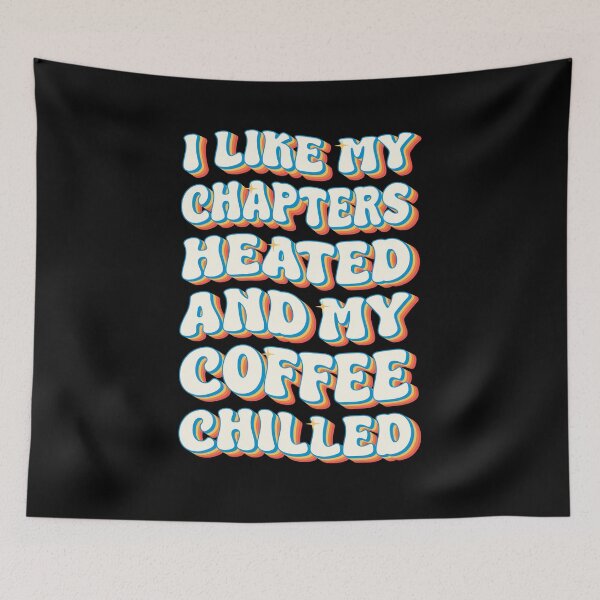 Item preview, Spicy Books Icy Coffee Retro Typography – Funny Book Lover Coffee Design designed and sold by Chonkz.