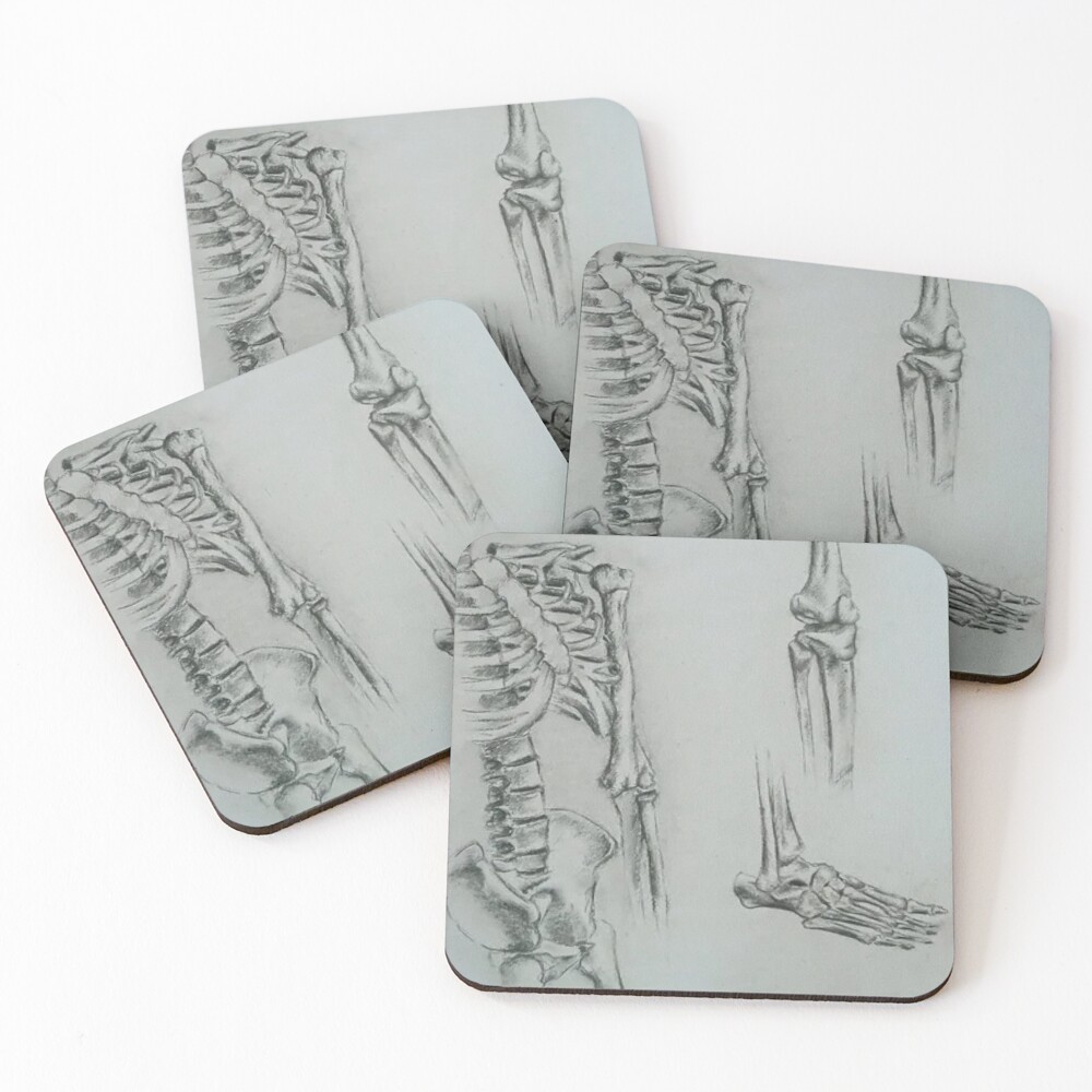 Item preview, Coasters (Set of 4) designed and sold by Waste Brain.