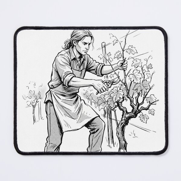 Item preview, Winemaker Pruning A Vine designed and sold by eduardoroa22.